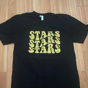 Gold STARS T shirt